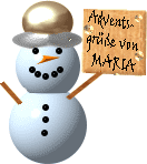 Weihnachtsgruß von Maria