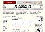 Die Wissensseite der Zeitung "Die Zeit"